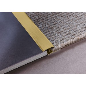 TileRite 910mm Carpet to hard floor threshold Gold