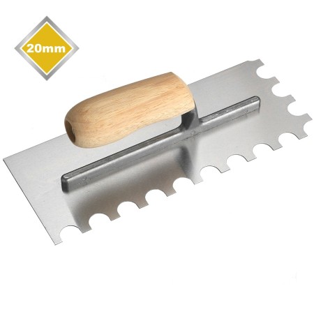 20mm RD Notched Trowel
