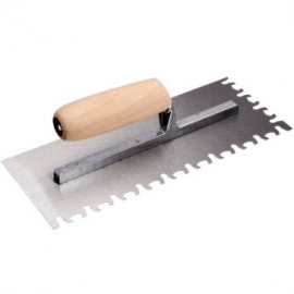 HIGH CARBON STEEL TIGER NOTCH TROWEL