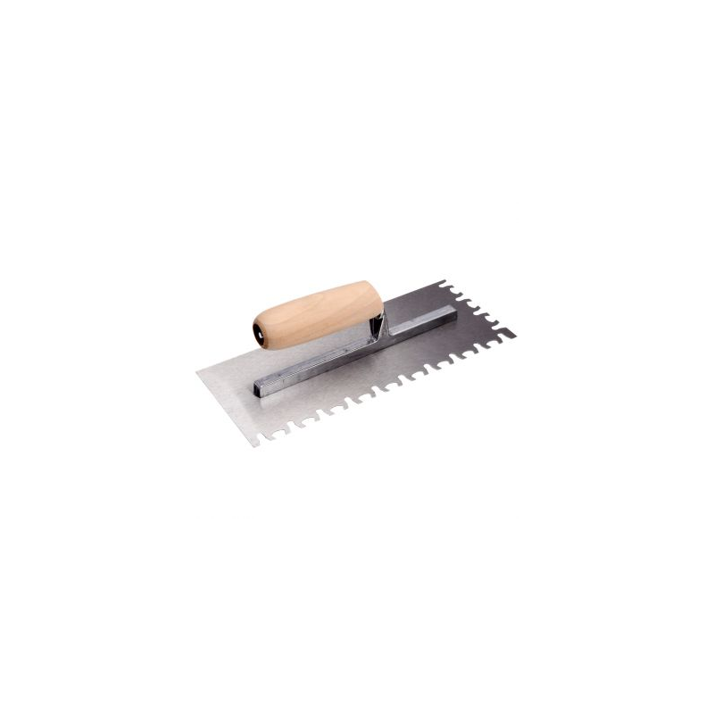 HIGH CARBON STEEL TIGER NOTCH TROWEL