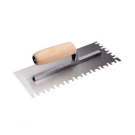 HIGH CARBON STEEL TIGER NOTCH TROWEL