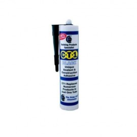 CT1 Black Unique Sealant & Construction Adhesive Colours Black 290ml