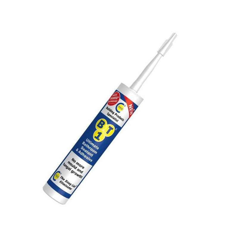 BT1 – New TRIBRID Technology for Ultimate Bathroom Sealant and Adhesive