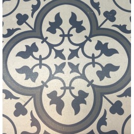 Stonea Ivy Blue Pattern Porcelain 30x30