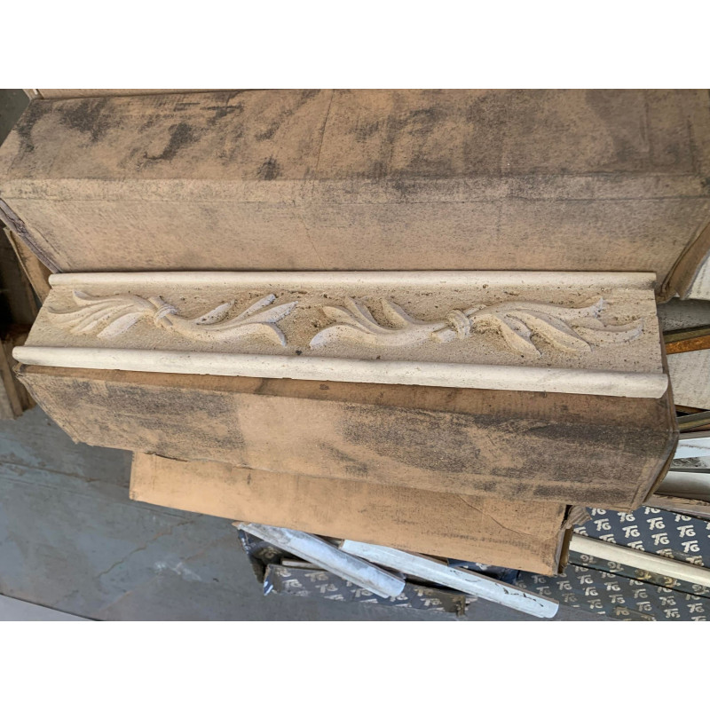 Ornate Cream Border Tile 500x90mm