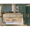 Green Silver Swirl Border Tile 250x42mm