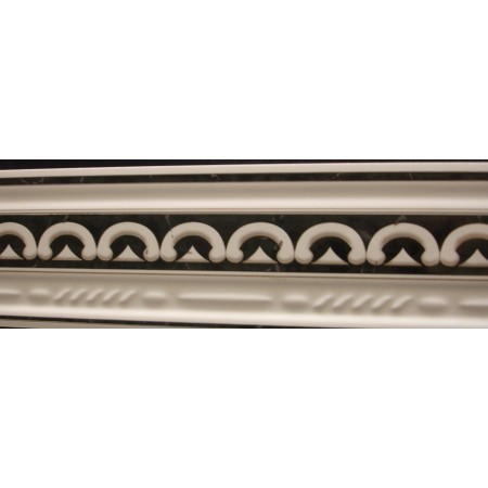 PLAZA WALL TILE BORDER 4018 NEGRO 7.8X25CM