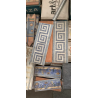 Blue Mosaic S Shape Design Border Tile 120x330mm