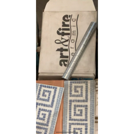 Diamanta Chrome Border Tile 3x25