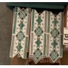 Green/Grey Interlocking Border Tile