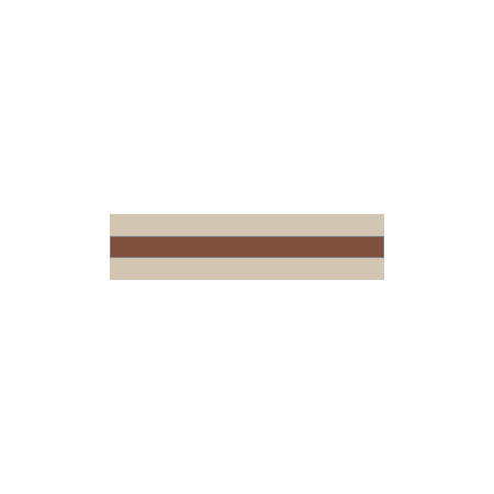Cream/Red Stripe Border 60x250mm