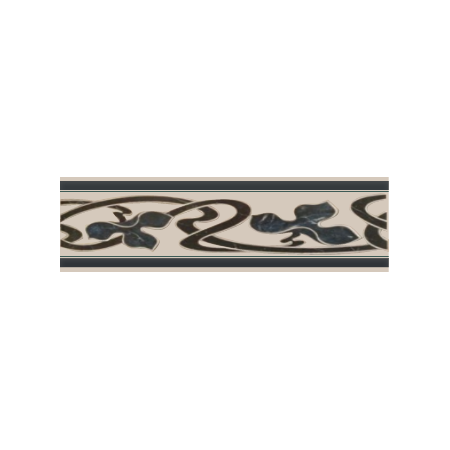 PLAZA WALL TILE BORDER 5085 VERDE 9.5X32.8CM