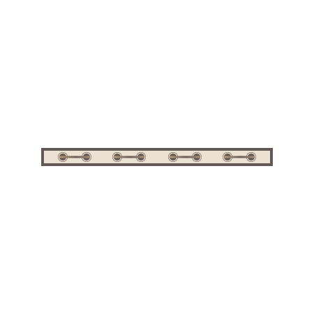 Lisetdo Nappa Venge 25x332mm Border Tile