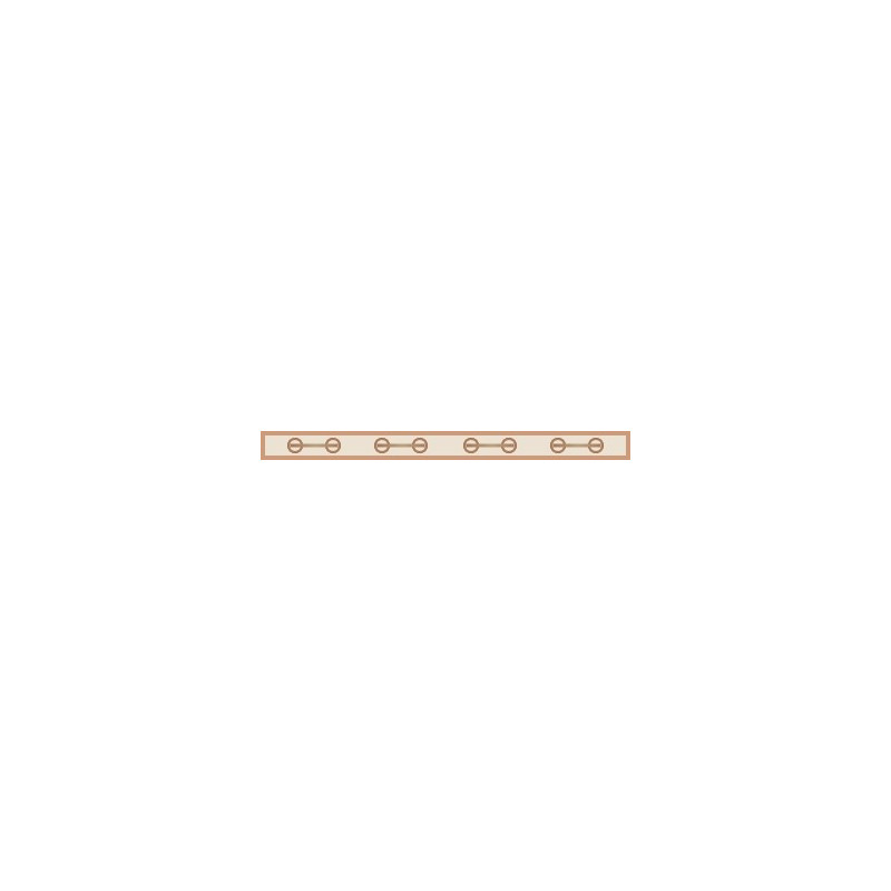 Lisetdo Nappa Cotto 25x332mm Border Tile