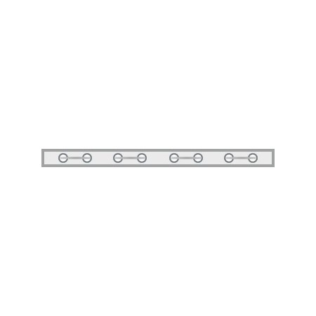 Lisetdo Nappa Gris 2.5x33.2