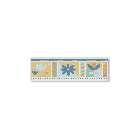 PLAZA WALL TILE BORDER 5094 7.8X25CM