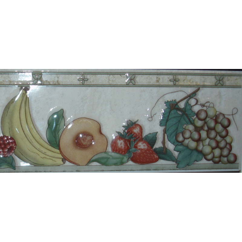 PLAZA WALL TILE BORDER 5019 8.5X31.60CM