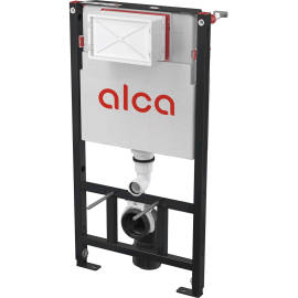 Alca Basic 2in1 1.0m Frame, Cistern & Chrome Plate