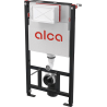 Alca Basic 2in1 1.0m Frame, Cistern & Chrome Plate