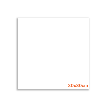 Super White Polished Porcelain 30x30cm