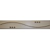 PLAZA WALL TILE BORDER 5214 4.2X25CM