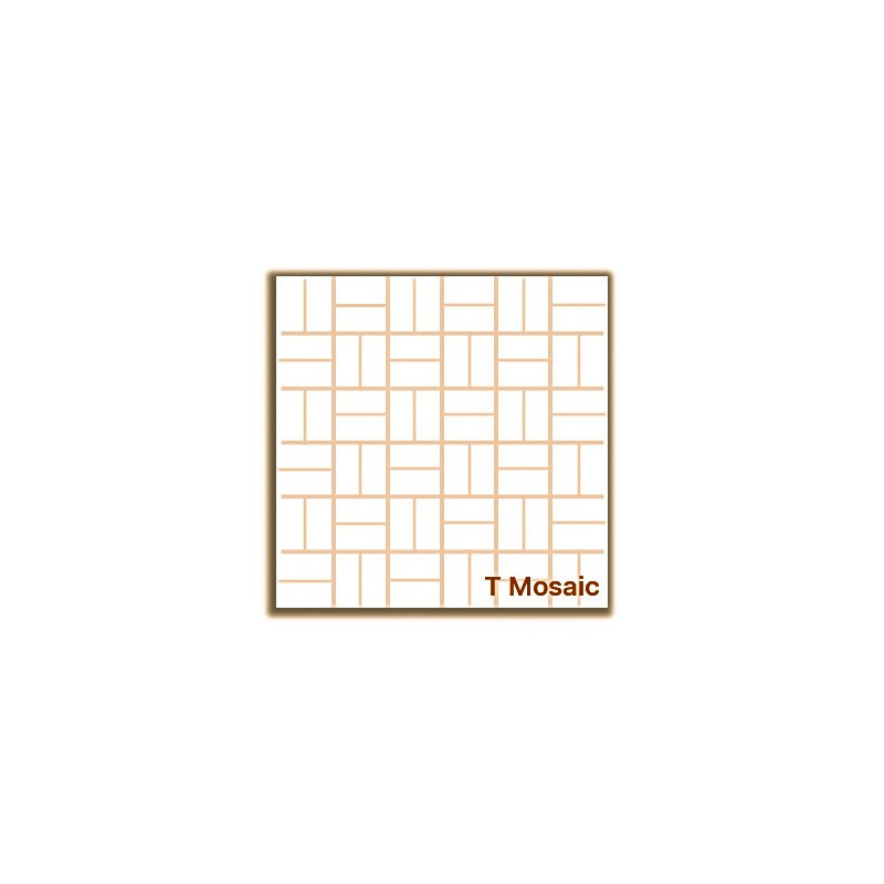 Ivory Polished Porcelain Tile effect Mosaics