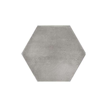 Cementine Hexagon Grey 23x27