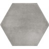 Cementine Hexagon Grey 23x27