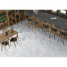 MARMARA ICE WHITE MATT CARVING 60X60