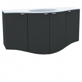 Casella 1375 WH Vanity Unit - Graphite Casella 1375 WH Vanity Unit - Graphite