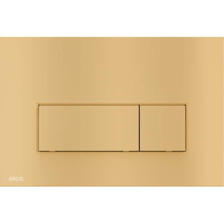 Flush plate for pre-wall installation systems, GOLD-matt