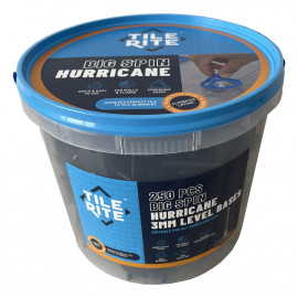 250 x 3MM B/SPIN HURRICANE STD BASE 3-15MM 250 x 3MM B/SPIN HURRICANE STD BASE 3-15MM