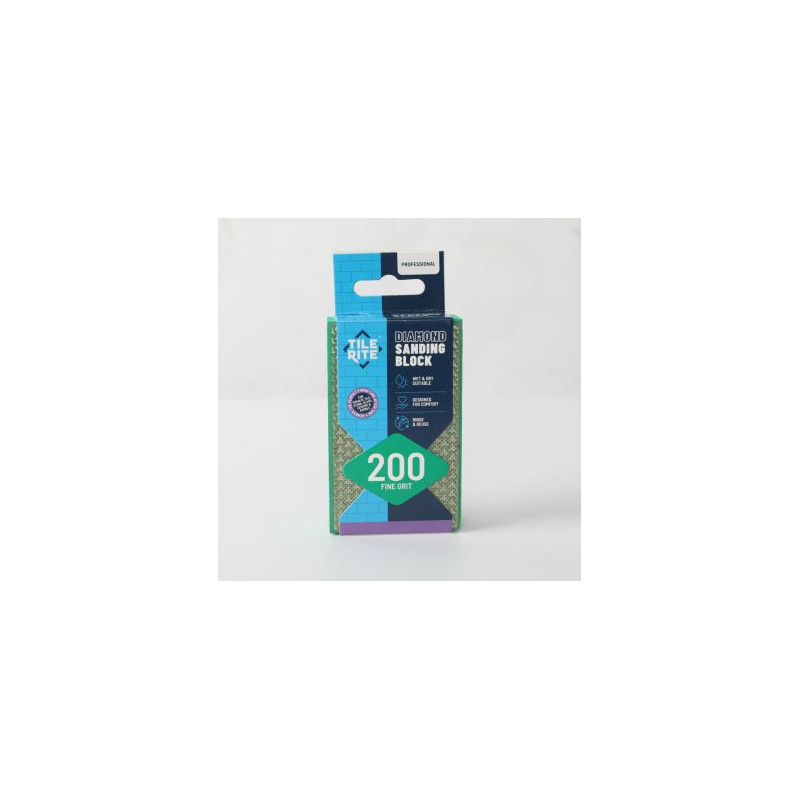 DIAMOND SANDING BLOCK FINE GRIT 200