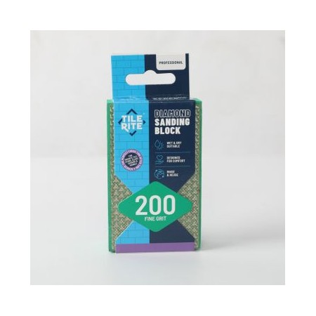 DIAMOND SANDING BLOCK FINE GRIT 200