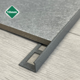 10MM LAGOM GREY L SHAPE TILE EDGE 10MM LAGOM GREY L SHAPE TILE EDGE