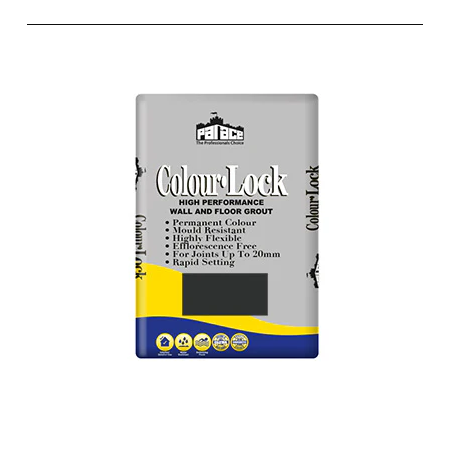 Palace colour lock midnight black grout 3kg