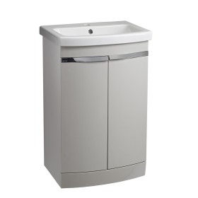 Roper Rhodes Plan 600 Floor Standing Vanity Unit in Light Grey + Basin Roper Rhodes Plan 600 Floor Standing Vanity Unit in Light Grey + Basin
