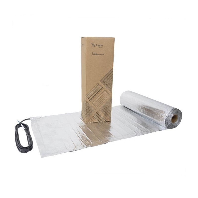 ThermoSphere HFK-140-1200 Heating Foil Kit 12.0m2 c/w Overlay & Underlay