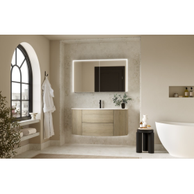 Ultimo 1200 WH Vanity Unit - Tortona Oak Ultimo 1200 WH Vanity Unit - Tortona Oak
