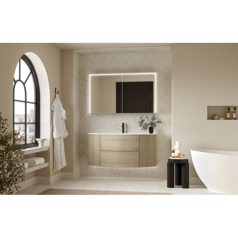 Ultimo 1200 WH Vanity Unit - Tortona Oak