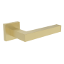 Sydney Brushed Brass Square Toilet Roll Holder Contemporary Bathroom Accessory