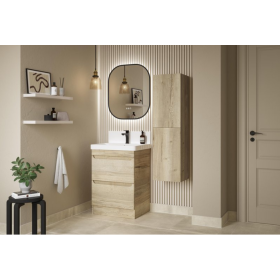 Byford 800 Three Drawer Vanity Unit - Halifax Oak Byford 800 Three Drawer Vanity Unit - Halifax Oak