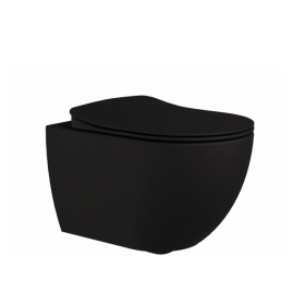 Creavit Free Wall Hung WC Matte Black Creavit Free Wall Hung WC Matte Black