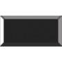 Metro Tile Beveled Black 10x20