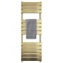 Queenstown Brushed Brass Radiator 1200 x 450mm