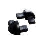 7mm New Black PVC Corners 2 Pack Cwmbran