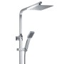Plumb Essentials Thermostatic Shower Kit Square - CHROME