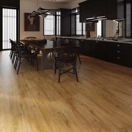 LVT Stardust Brown Matt R10 122x23x0.55cm