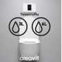 Creavit Terra Matte Black Painted Control Panel