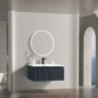 Flauto Midnight Shadow 800 Wall Hung Vanity Unit & Basin